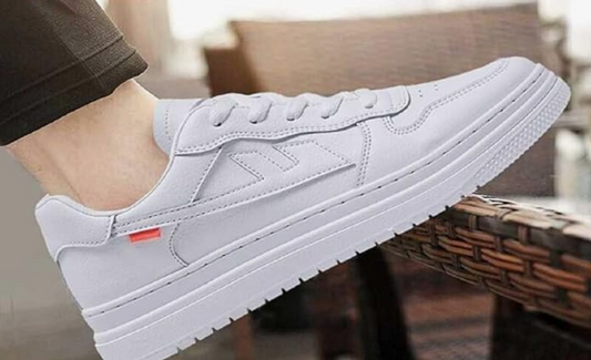 SK TRENDY TRADES Men's Sneakers Comfort Perfect Casual White Shoes for Men & Boys